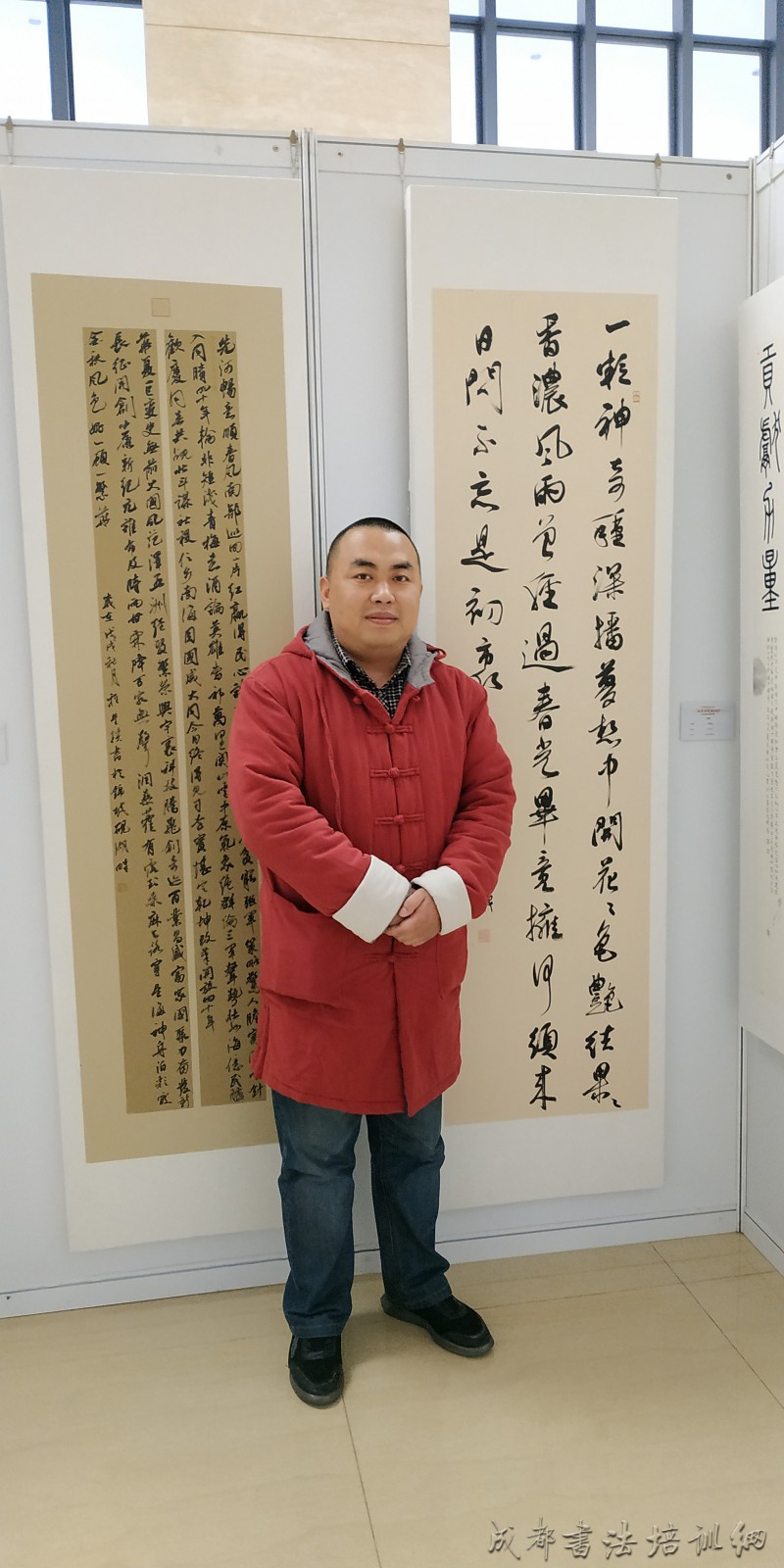 何晓巍出席武侯区纪念改革开放40周年书画展 –